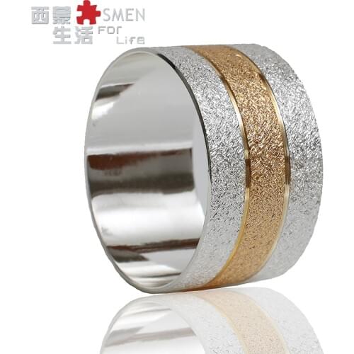 Metal Alloy Napkin Rings Gold And Silver Color For Table Decoration Table Napkin Rings Wholesale Metal Shiny Colour