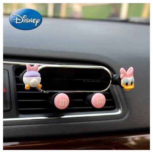 Disney Cute Mickey Mouse Minnie Car Mobile Phone Car Bracket Car Fixed Support Frame Car Air Outlet Car Supplies