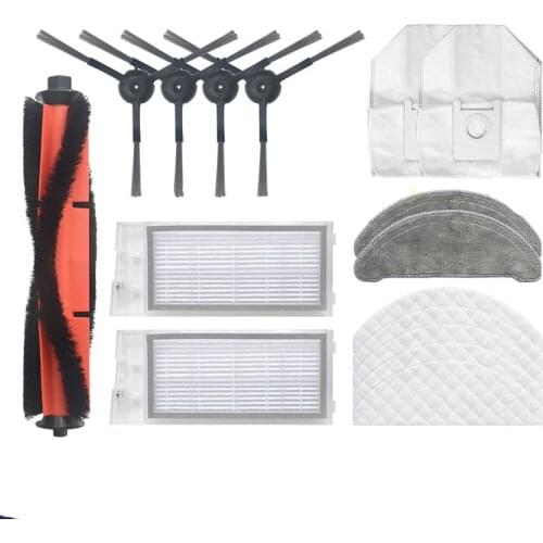 Disposable Wipes Dust Bags Recyclable Mops Cloths Parts Accessories for XIAOMI ROIDMI EVE Plus Vacuum Cleaner Accessories