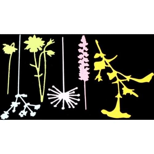 ABOOM Metal Cutting Dies Floral Background Dies DIY Scrapbooking Stamps Craft Embossing Die Cut Making Stencil Template