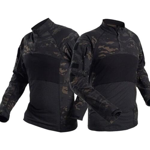 Men 2020 News Combat Shirts Proven Tactical Clothing Military Uniform CP Camouflage Airsoft Army Suit Breathable Work Clothes