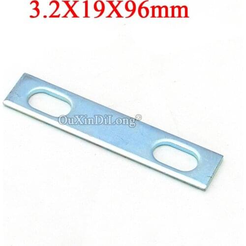 Brand New 20PCS Flat Straight 3.2mm Thicken Furniture Corner Braces Board Frame Shelves Support Brackets Reinforced Connectors