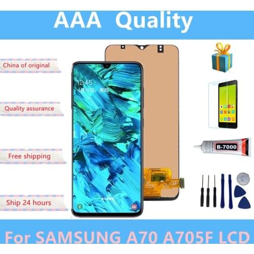 Original for Samsung Galaxy A70 2019 LCD Display Touch Screen Digitizer Assembly For Samsung A705 A705F SM-A705F A705DS