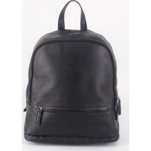 Women Backpack 100% Genuine Leather Black Travel Bag Large Capacity Shoulder Daily Casual Knapsack Female School Bags For Girls