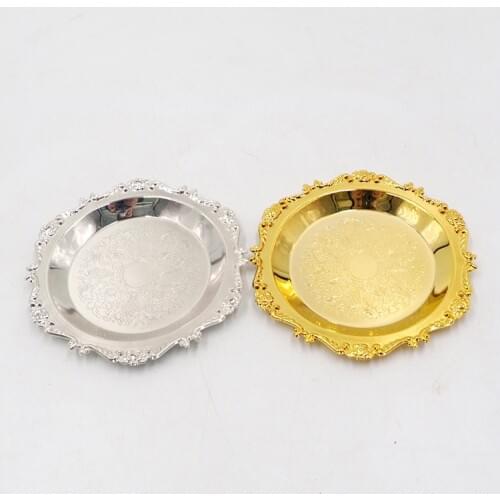 Wedding Arras Decorated Tray Silver or Gold Las Harras Plate Spanish Wedding Ceremony Accessories Brides Jewelry