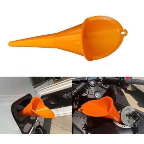 General Motorcycle Car Long Mouth Funnel Plastic Refueling Oil Liquid Spout Diesel Filling Tool Motor Car Accessaries New 2021