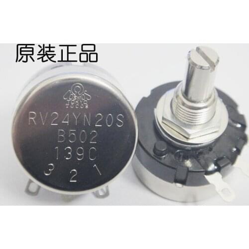 [VK] TOCOS potentiometer RV24YN20SB502 carbon film potentiometer single-turn potentiometer RV24-5K switch