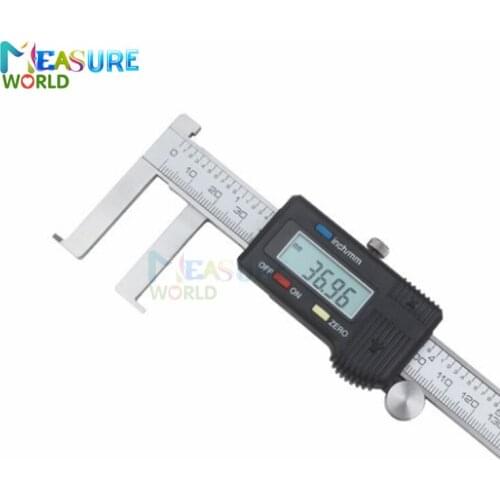 Inside digital 10-150 mm 0.01mm electronic Digital Inside Groove Caliper with Knife Edge micrometer digital vernier caliper