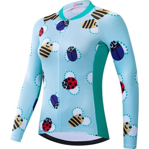 Sedrick Women 2020 Long Sleeve MTB Bike Team Pro Female Cycling Jerseys Cycle Shirts Maillot Ciclismo Bicicleta Jacket