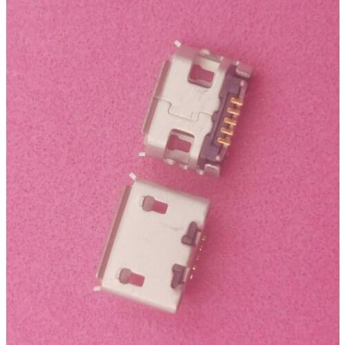 100Pcs Charging Port Plug USB Charger Dock Connector Micro Jack For Lenovo A60 A390E A366T A520 A288T A500 L-PAD A1-07 A560E