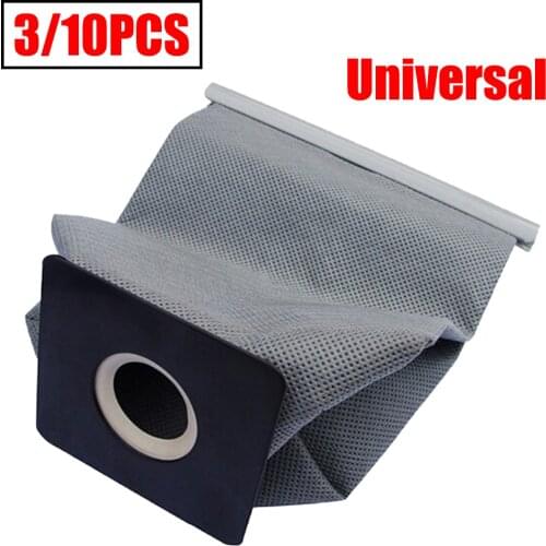 3PCS Universal Cloth Bag Reusable Vacuum Cleaner Bags Suitable for Philips Electrolux LG Haier Samsung