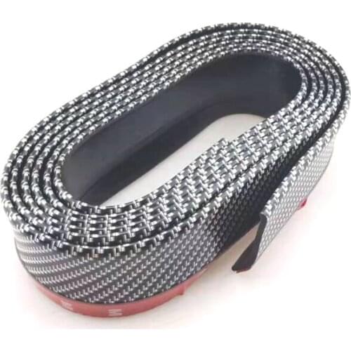 2.5M Car Bumper Lip Stickers Protectors for Citroen C-Quatre C-Triomphe Picasso C1 C2 C3 C4 C4L C5 Elysee/DS-series