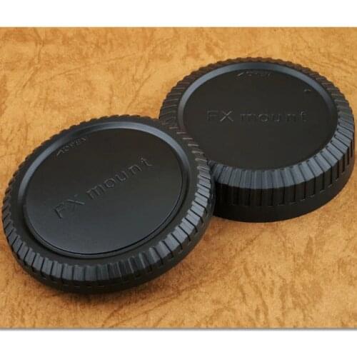 2 in 1 Body Caps + Rear Lens Cap Cover for Fujifim Fuji X series FX Mount X-Pro1 XPro1 XE1 XM1