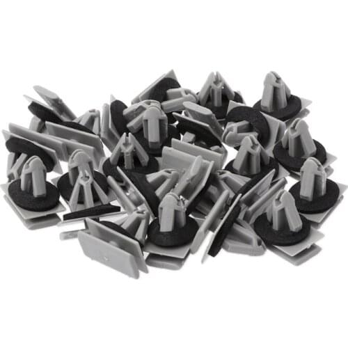 25 Pcs Rocker Moulding Clips With Sealer For Ford Explorer