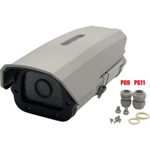 9 Inch Indoor Outdoor Aluminum Alloy CCTV Security Camera Housing Cover Case Waterproof IP65 Enclosure Video Surveillance Shell