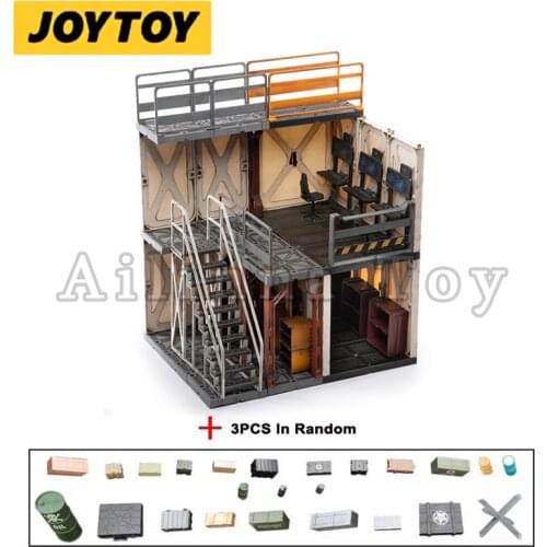 JOYTOY 1/18 Diorama Mecha Depot Monitoring Area (Free Accessories Included) Anime Model Toy Free Shipping