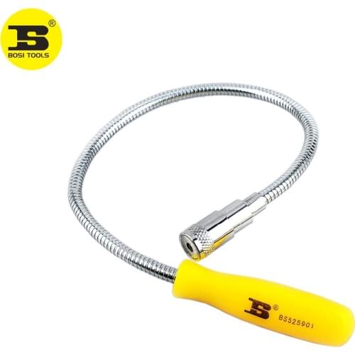 BOSI 22.5" LED Pick Up Tool Telescoping Telescopic Magnetic Magnet Car Lamp Light Torch