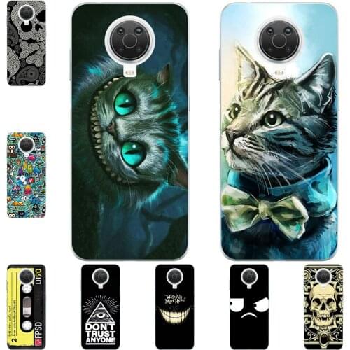 For Nokia G20 2021 6.52 inch Phone Cases Soft TPU Mobile Cover Cute Fashion Cartoon Painted Shell Bag innovative