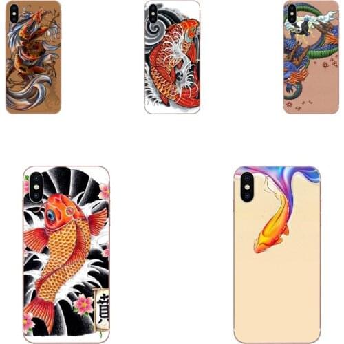 Japanese Tattoo Koi Fish Cell Case For Huawei Mate 30 Pro Lite 20s NOVA 6 SE 5 P40 p30 lite Honor V30 20 Pro