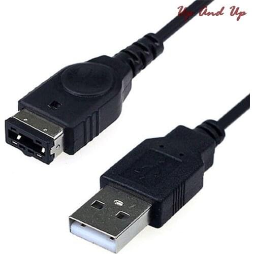 1PC Black USB Charging Advance Line Cord Charger Cable for/SP/GBA/GameBoy/NS/DS