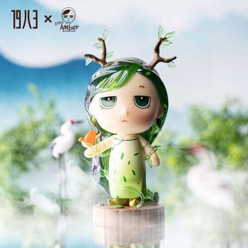 Fox Toys Genuine Ghost Fox Fairy Series Trend Kid doll Christmas Gift Computer Desktop Decoration