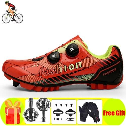 Cycling Shoes Sapatilha Ciclismo Mtb Mountain Bike Shoes for Men Sneakers Women Self-Locking Zapatillas Bicicleta Carretera