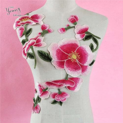 Hot sale Lace Fabric Dress Applique Motif Blouse Sewing Trims DIY Neckline Collar Costume Decoration Accessories a pair for sell