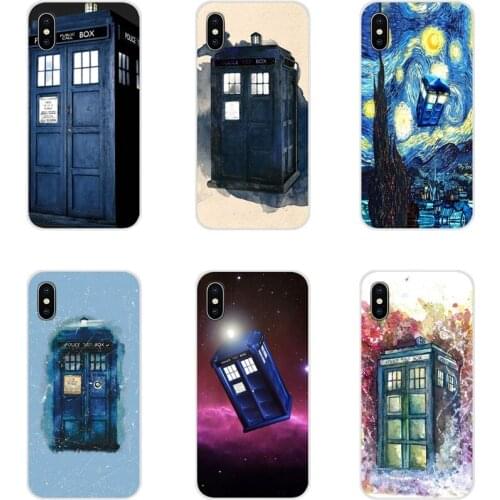 Soft Transparent Shell Covers For Huawei Mate Honor 4C 5C 5X 6X 7 7A 7C 8 9 10 8C 8X 20 Lite Pro Floral TARDIS Tardis Doctor Who