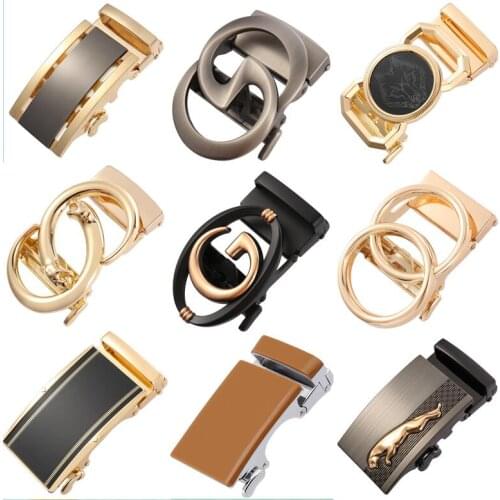 New Mens Belt Buckle Leisure Buckle Business Automatic Buckle LY136-24481 Belts for Men Luxury Designer Brand