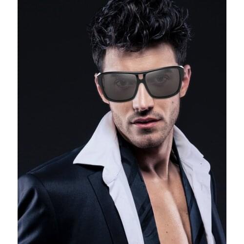 New Polarized Sunglasses Men And Women Vintage Square Sun Glasses For Eyewear Summer Style UV400 High-definition Retro Eyewear