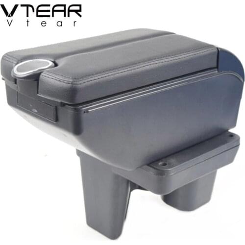 Vtear For Toyota Hilux Armrest Interior Center Console Storage Box Arm Rest Car-Styling Interior Decoration Accessories Parts