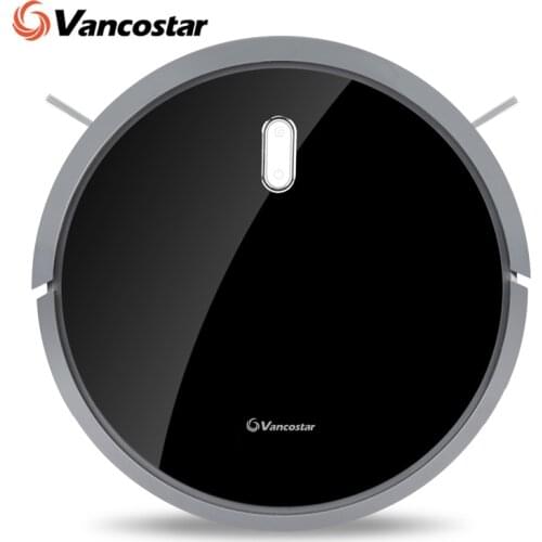 Vancostar Robot Vacuum Cleaner 1400PA Smart for Home Dry Clean Central Brush PRO4 Intelligent Robotic Vacuum Cleaner
