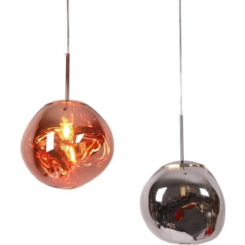 Modern Led Pendant Light Glass Globe Led Hanging Lamp Fixtures Indoor Lighting Lustre Luminaria Suspend Lamp Ing deco maison