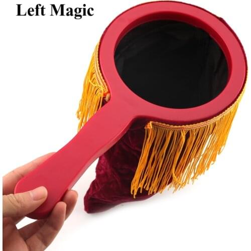 Repeat Zipper Change Bag With Decorative Line Fantasy Magic Tricks Stage Accessories Gimmick Appearing Vanishing Changing Magie