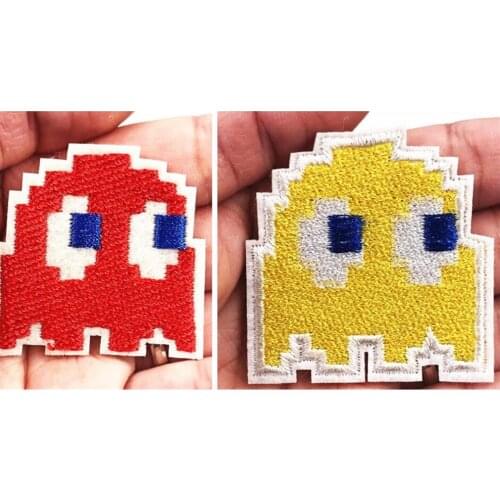 Wholesale 10Pcs Hotgame Iron On Patches Embroidered Clothes Patch DIY Garment Apparel Accessories Children repair badges