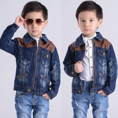 Weiogems Denim Jackets For Boys