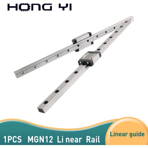 1PCS linear guide 7/9/12/15 length 150mm -800mm with 1PC slider MGN7C MGN7H MGN9C MGN9H MGN12C MGN12H MGN15C MGN15H MGN