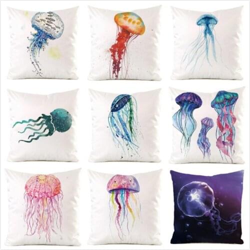 45cm*45cmsquid imitated silk fabric throw pillow covers couch cushion cover home decorative pillows