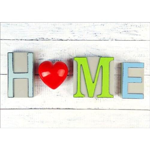 Round full diamond 5D English alphabet diamond painting "HOME LOVE" DIY diamond embroidery kit home decoration gift