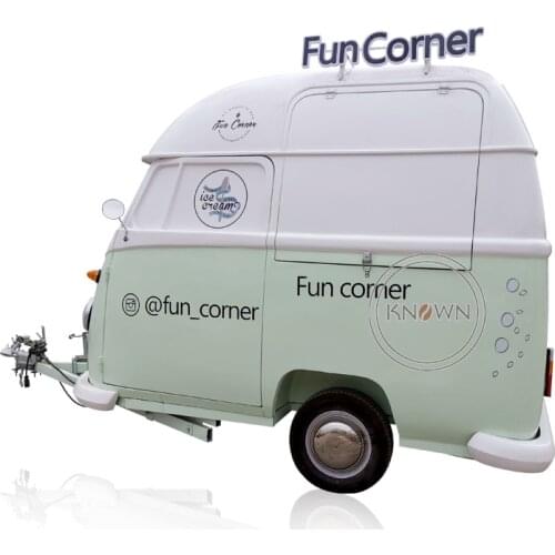 Fast Food Donut Ice Cream Truck Outdoor Street Mobile Food Hot Dog Cart Trailer Factory Direct Quality