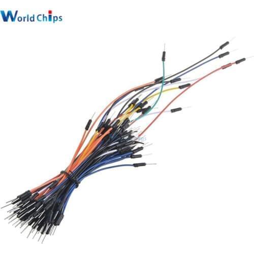 130Pcs Breadboard Jumper Cables For Arduino Jump Code Wire Kit Set Breadboard Wires Wholesales