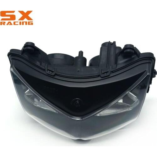 Motorcycle Plastic Headlight Headlamp Frontlight For KAWASAKI NINJA 250 NINJA250 NINJA-250 2008-2012 Z1000 2003-2006