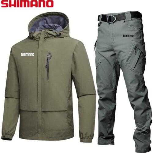 New Autumn Winter Fishing Suits Top Quality Summer Autumn Fishing Jacket And Waterproof Pants Outdoor Fishing Clothes