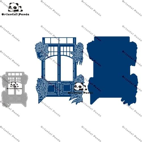 New Dies 2020 Camper Van Metal Floral Entrance Dies diy Dies photo album cutting die Scg new die for cuttinrapbook slimeline