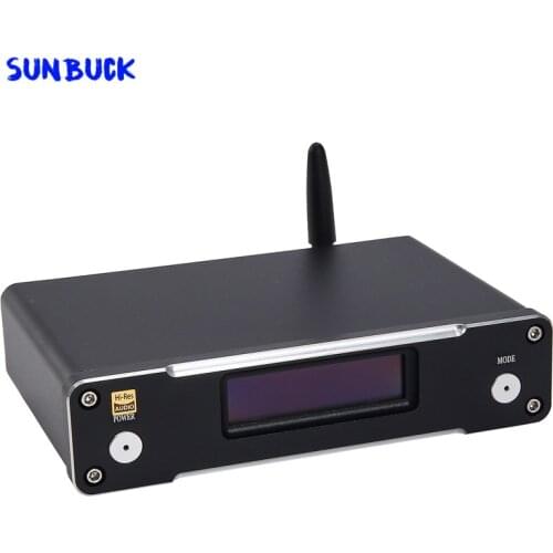 Sunbuck Dual ES9038Q2M fiber coaxial XMOS208 USB CSR8675 Bluetooth 5.0 192k 24bit DAC Decoder