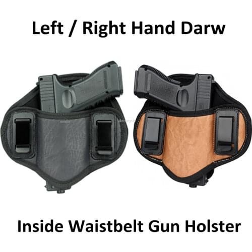 Tactical Concealed Carry Gun Holster Airsoft Paintball Handguns Pistol Pouch for Glock 19 23 32 26 27 30 33, M&P Shield,Taurus