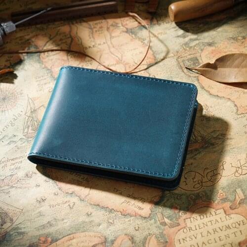 Vintage Leather Drivers License Wallet Id Card Holder Cow Leather Driving License Case Minimalist Wallet for Cards