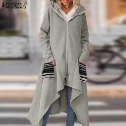 Женские длинные плащи ZANZEA China At AliExpress