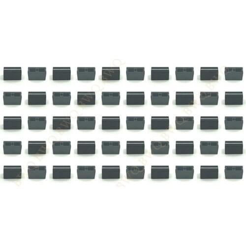 50pcs/lot L20mm W10mm H12mm Mixer Potentiometer Fader Knob Cap / Hole 4MM / Potentiometer Fader Cap Black