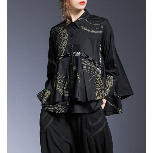 Большие блузки AZTERUMI China At AliExpress